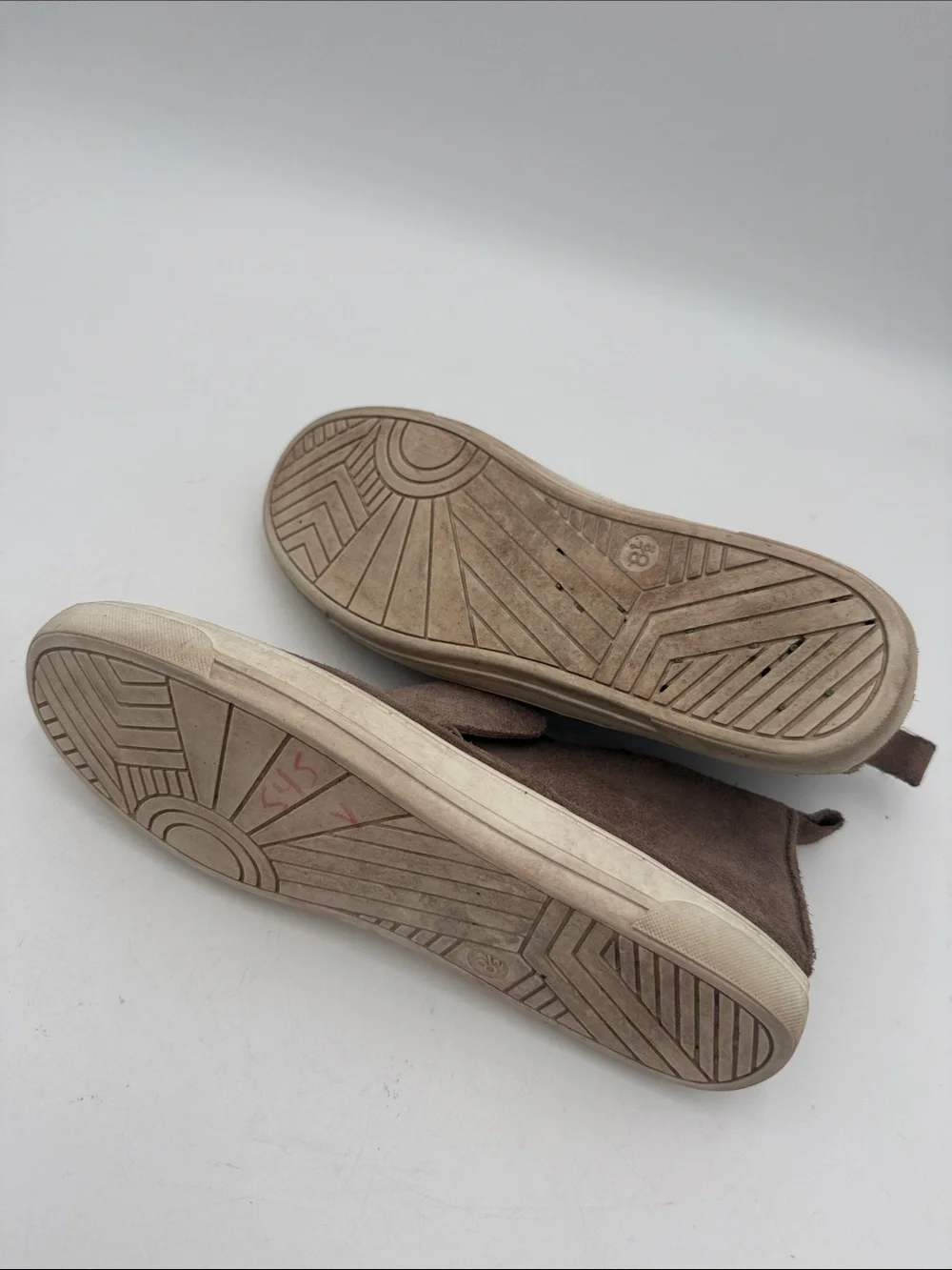 DV dolce vita Slip-On Suede Ankle Sneakers in Brown women 8.5 casual Y2K retro
